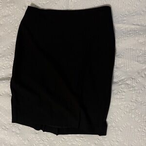 Ann Taylor Black Suit Skirt